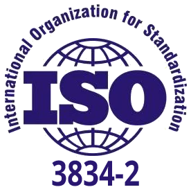 EN ISO 3834-2 Kaynaklı İmalatta Kapsamlı Kalite Gerekleri (Serinin en kapsamlı seviyesi)